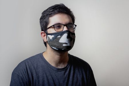man with mask